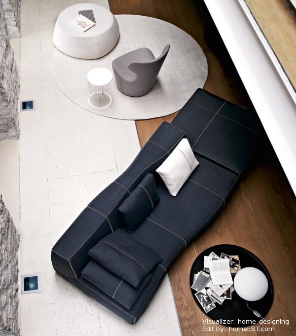 modern furnishing from b&b italia