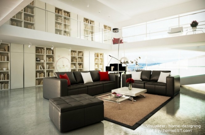 spacious modern living trends