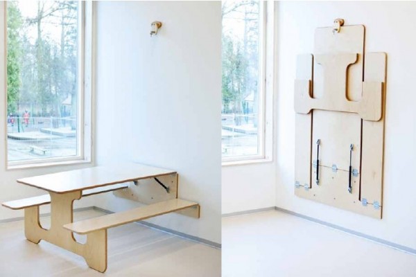 โต๊ะอาหารเก๋ ๆ ปรับ พับได้ 30 สไตล์