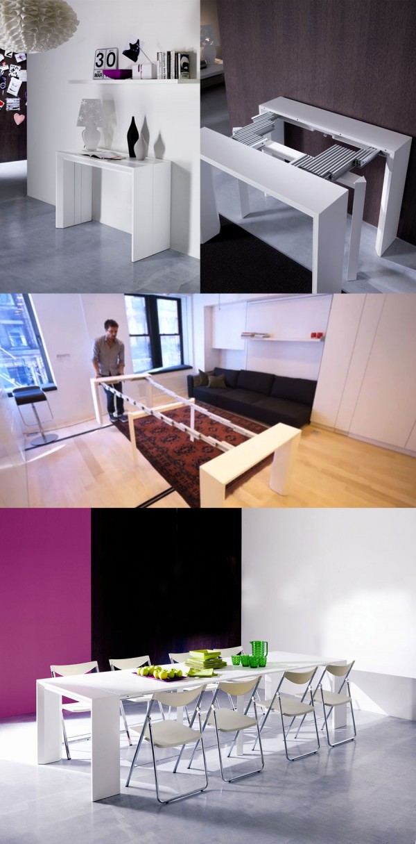 โต๊ะอาหารเก๋ ๆ ปรับ พับได้ 30 สไตล์