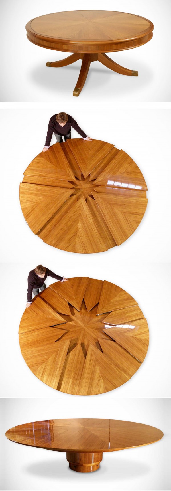 โต๊ะอาหารเก๋ ๆ ปรับ พับได้ 30 สไตล์