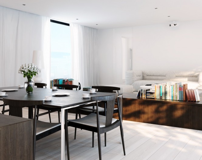 แต่งห้องอาหารให้เรียบ ๆ สบายตา