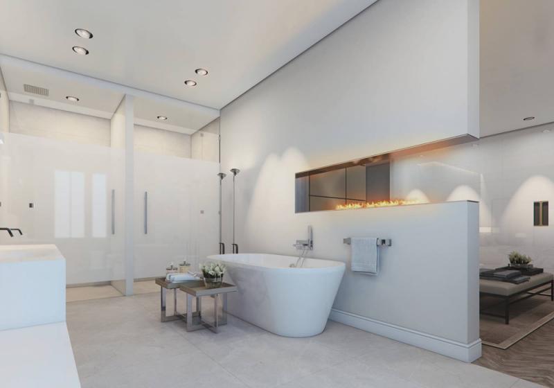 บ้านกับการออกแบบที่สวยงามในการแสดงผล 3d