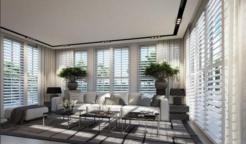 บ้านกับการออกแบบที่สวยงามในการแสดงผล 3d