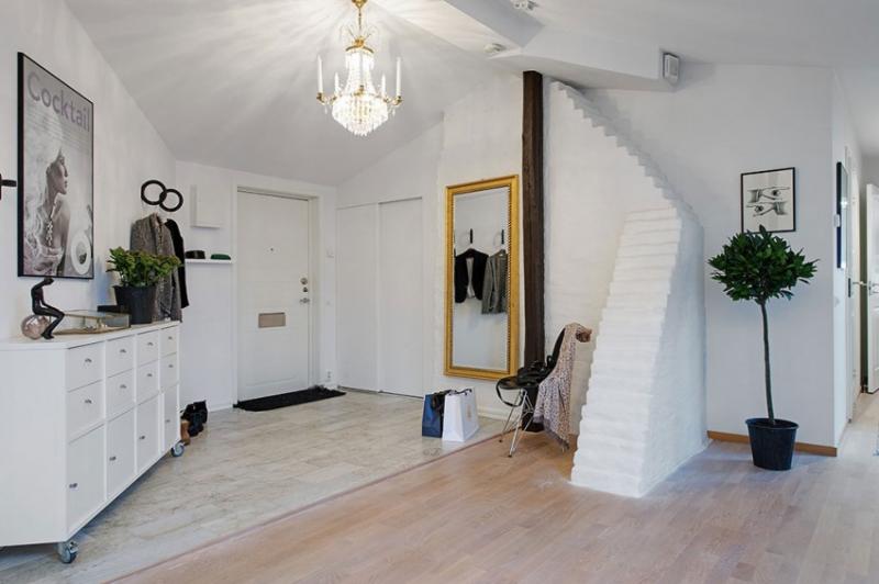 อพาร์ทเม้นที่สวยหรูและการออกแบบที่น่าสนใจ