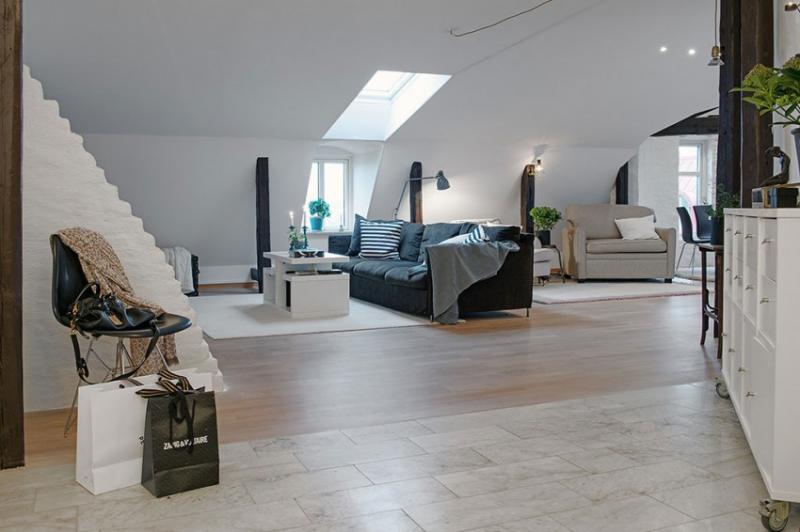 อพาร์ทเม้นที่สวยหรูและการออกแบบที่น่าสนใจ