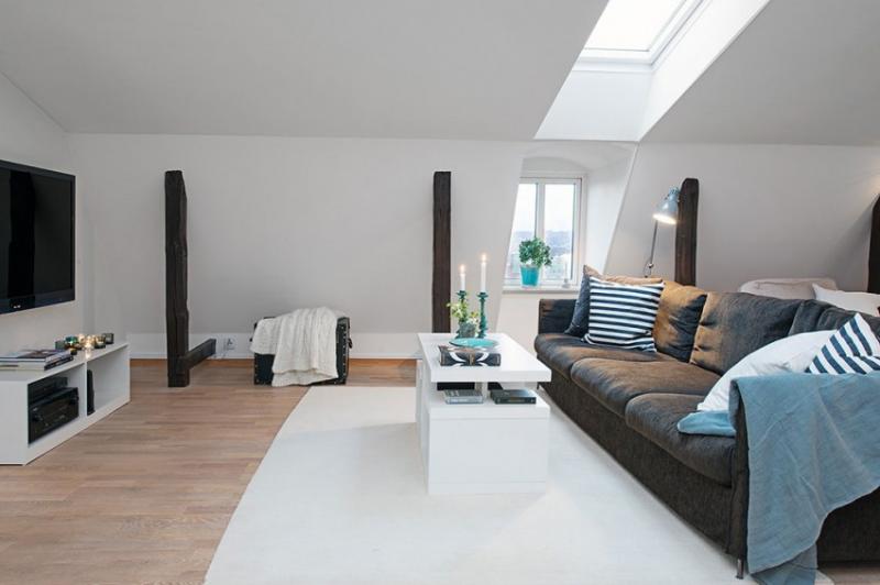 อพาร์ทเม้นที่สวยหรูและการออกแบบที่น่าสนใจ