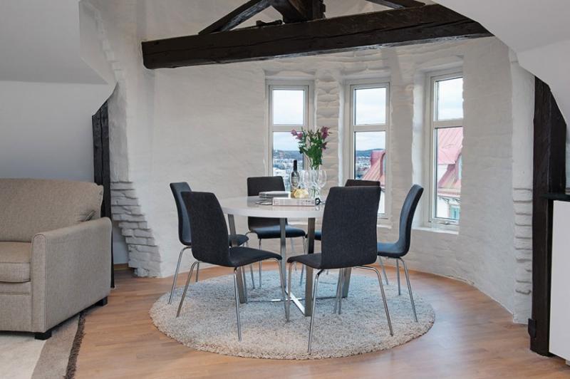 อพาร์ทเม้นที่สวยหรูและการออกแบบที่น่าสนใจ