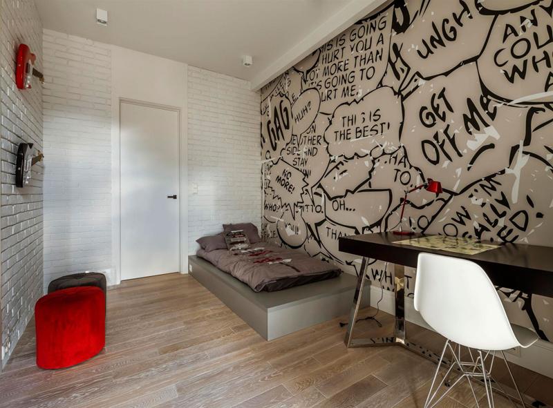 อพาร์ทเม้นแบบ  minimalist วอร์ซอเพล็กซ์