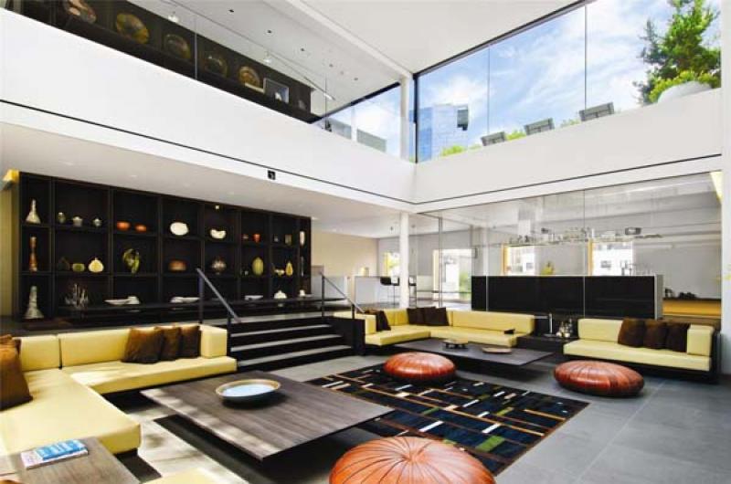 อพาร์ทเม้นแบบ ไม้และอิฐเพิ่มการออกแบบแบบดั้งเดิมในย่าน luxurious soho loft