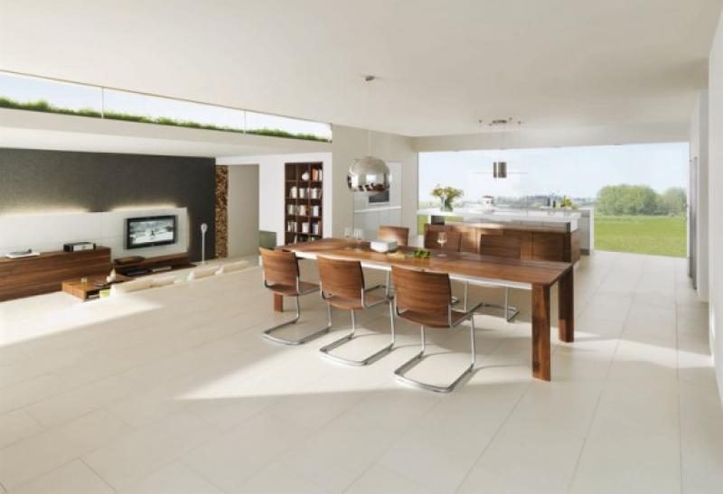 ห้องอาหารดูทันสมัย แบบง่าย ๆ สบายตา