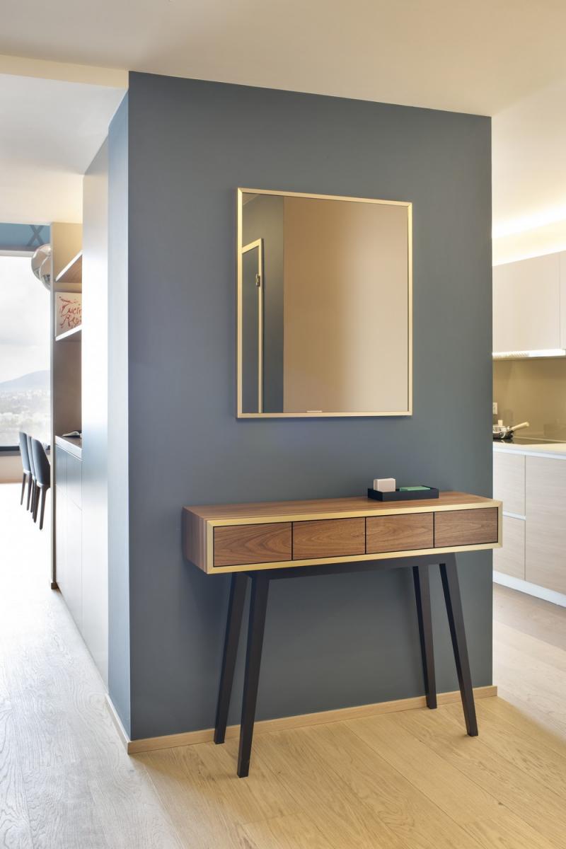 อพาร์ทเม้นที่สวยหรูและการออกแบบที่น่าสนใจ