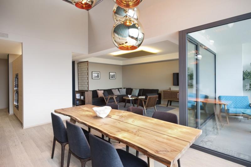 อพาร์ทเม้นที่สวยหรูและการออกแบบที่น่าสนใจ