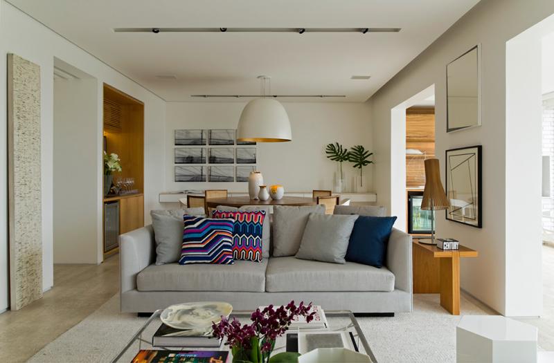 อพาร์ทเม้น จัดหาความคิดสร้างสรรค์ กับสีทอง ในประเทศบราซิล