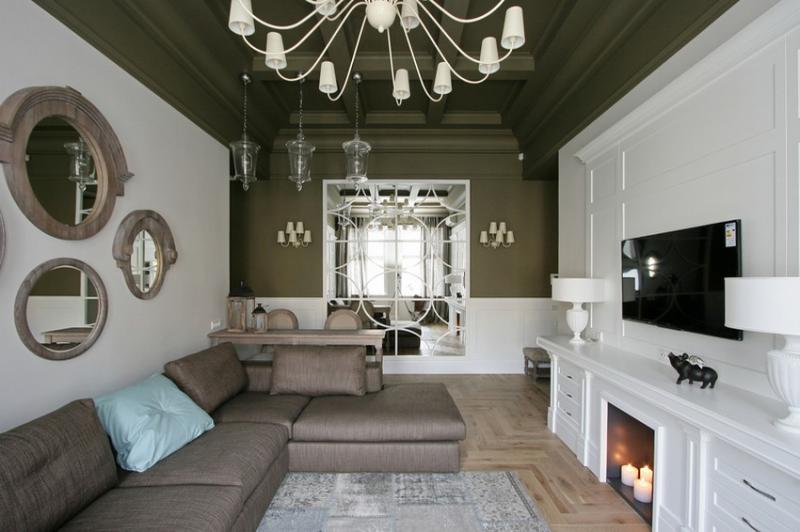 อพาร์ทเม้นแบบ ผสมผสาน ในยูเครน