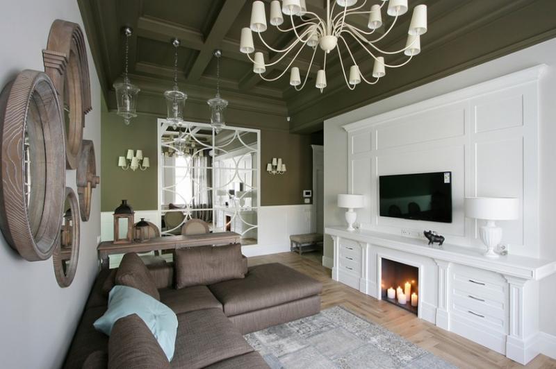 อพาร์ทเม้นแบบ ผสมผสาน ในยูเครน