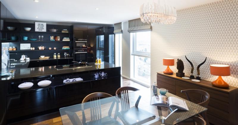 อพาร์ทเม้นแบบ โดดเด่น สดใสในลอนดอน