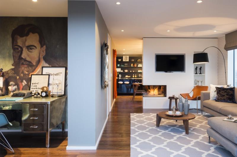 อพาร์ทเม้นแบบ โดดเด่น สดใสในลอนดอน