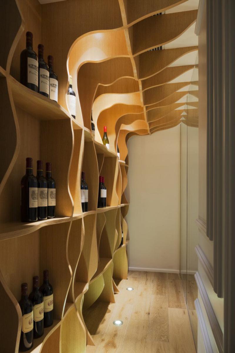 อพาร์ทเม้นแบบ  สีฟ้าสดใส penthouse ในเซี่ยงไฮ้