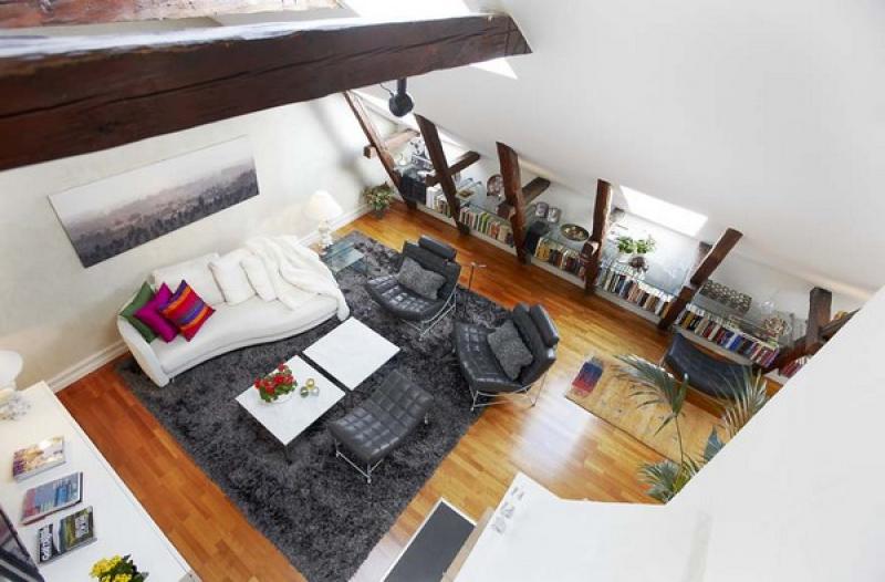 อพาร์ทเม้นแบบ มุมมองที่กว้างขวาง