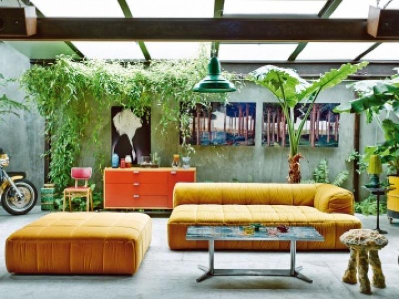 บ้านสีขาว กับความทันสมัย บรรยากาศแห่งความร่มรื่น