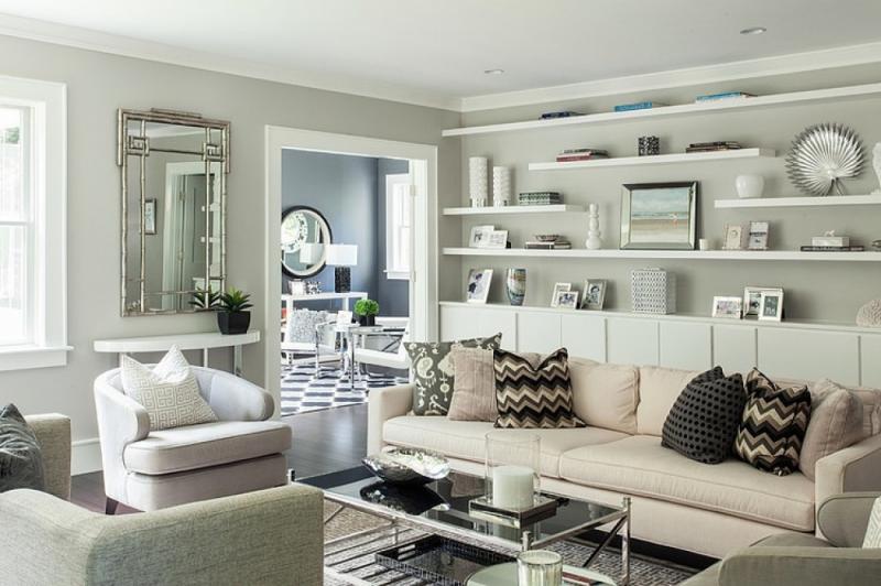 บ้านสีขาว กับความทันสมัย บรรยากาศแห่งความร่มรื่น