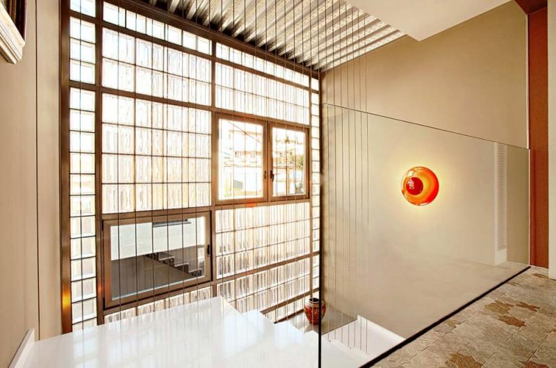 บ้านทาวน์เฮ้าส์หน้าแคบ 12 ฟุต โปร่งโล่งมองเห็นความโปร่ง