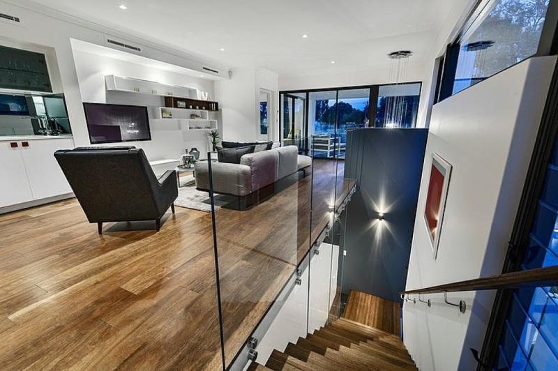 บ้านแสนสุข ดีไซน์สวยทันสมัยสไตล์โมเดิร์น