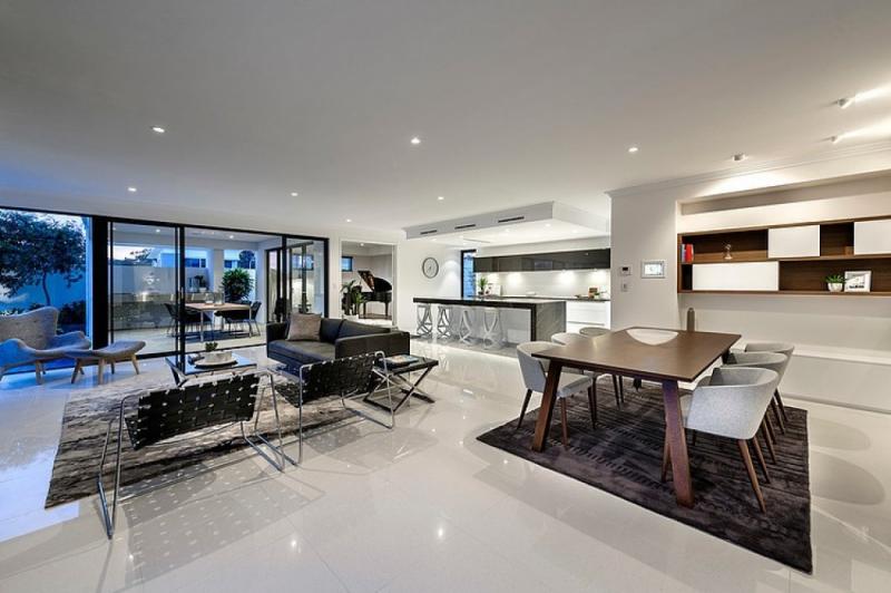 บ้านแสนสุข ดีไซน์สวยทันสมัยสไตล์โมเดิร์น