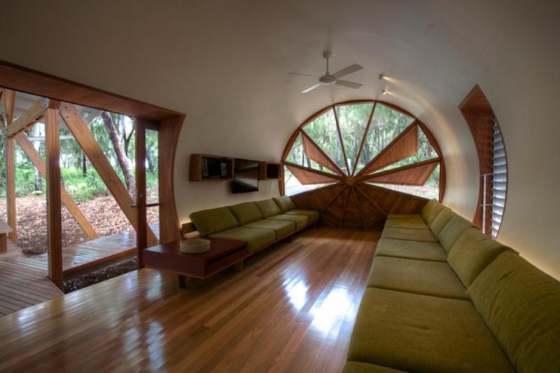 บ้านแคมป์ดีไซน์ล้ำรูปทรงท่อ ดีไซน์ล้ำ กับ drew house