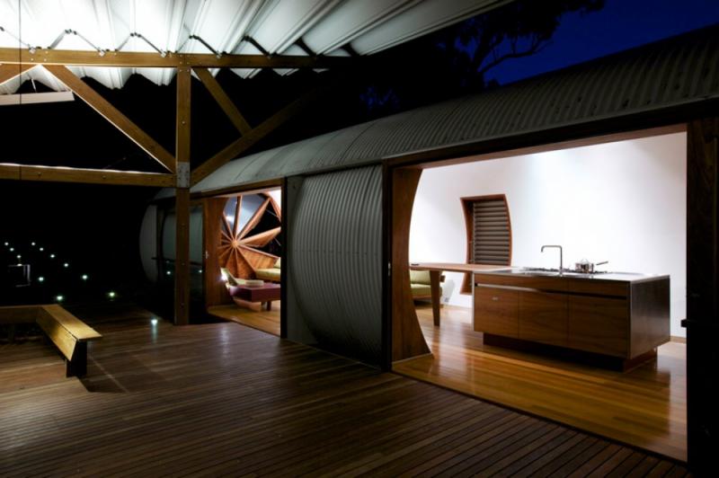 บ้านแคมป์ดีไซน์ล้ำรูปทรงท่อ ดีไซน์ล้ำ กับ drew house