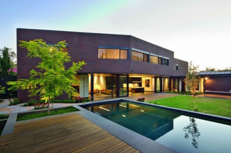 แบบบ้านร่วมสมัย ของครอบครัวใหญ่ แบบพาโนรามา ในออสเตรเลีย