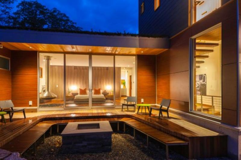 แบบบ้านอีโคโมเดิร์น ผสานสองความต่าง ชนบทและทันสมัย