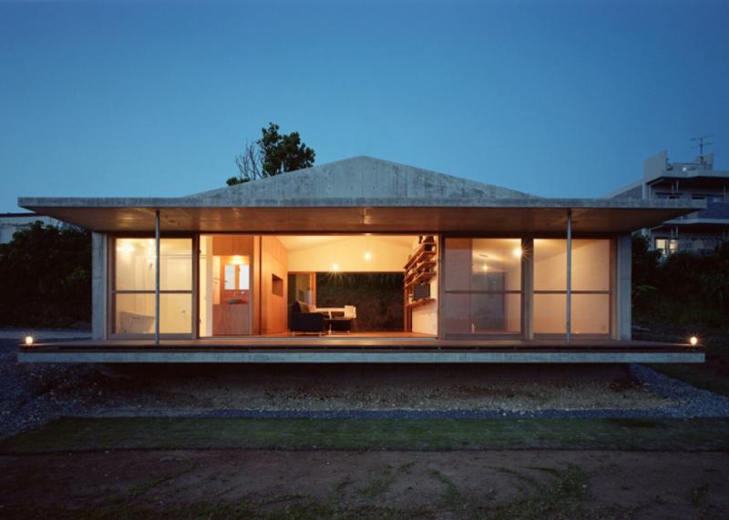 บ้านบังกะโลสุดเจ๋ง ไม่หวั่นแม้พายุไต้ฝุ่น ในญี่ปุ่น