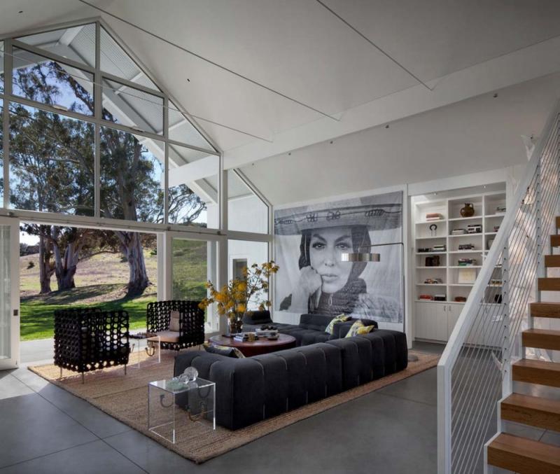 บ้านสวยชนบท บ้านสีขาวหลังงามสไตล์ฟาร์มเฮ้าส์