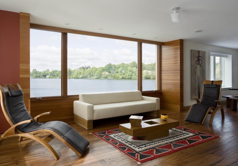 บ้านสไตล์คอทเทจ บรรยากาศสุดชิลริมทะเลสาบส่วนตัว