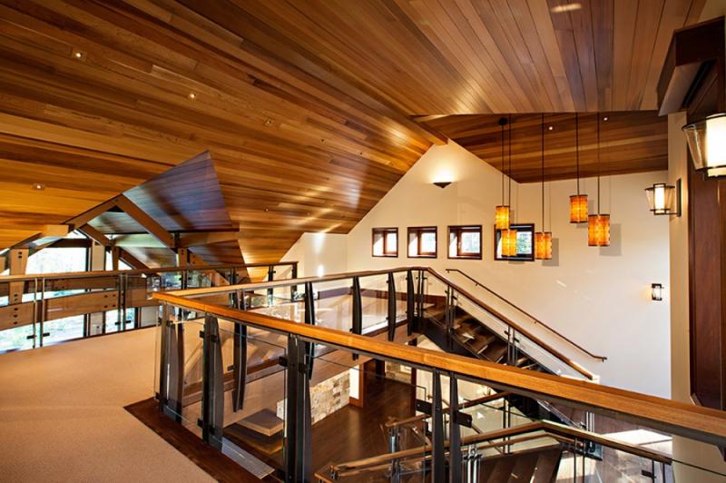 บ้านไม้สุดหรูสไตล์รีสอร์ท พร้อมฉากธรรมชาติอันงดงาม