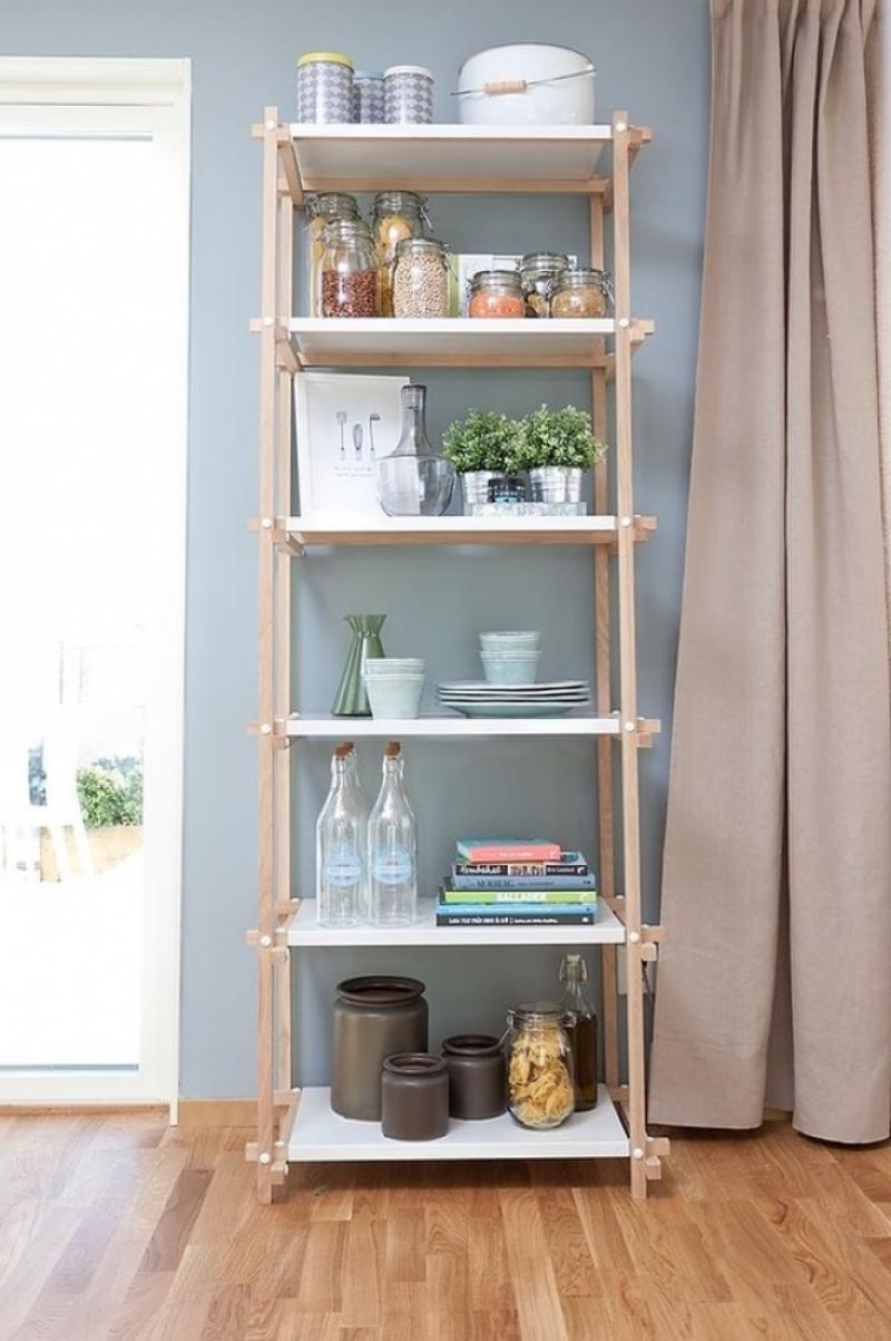 อพาร์ทเม้นท์สีฟ้าพาสเทล สแกนดิเนเวียนสไตล์