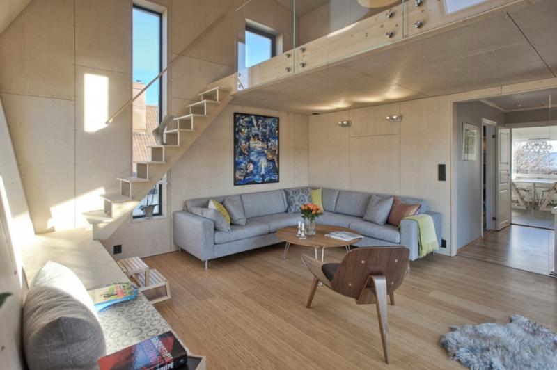 แบบบ้านไม้ดีไซน์เก๋ ท่ามกลางชนบทในนอร์เวย์