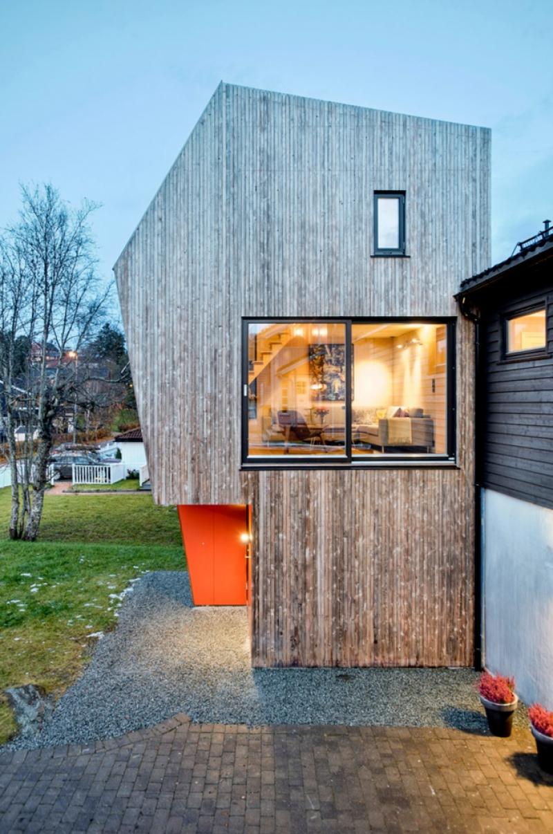 แบบบ้านไม้ดีไซน์เก๋ ท่ามกลางชนบทในนอร์เวย์