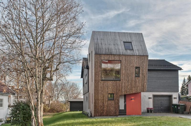 แบบบ้านไม้ดีไซน์เก๋ ท่ามกลางชนบทในนอร์เวย์