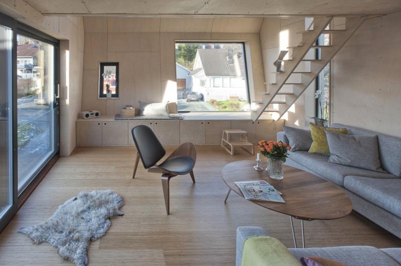 แบบบ้านไม้ดีไซน์เก๋ ท่ามกลางชนบทในนอร์เวย์