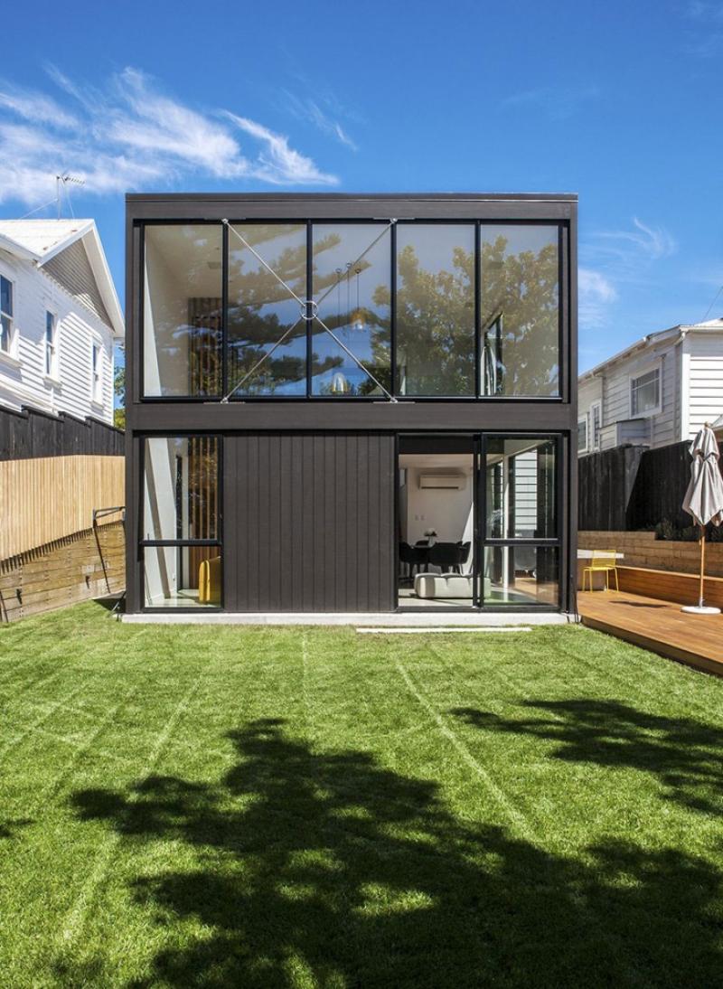 แบบบ้าน 2 อารมณ์ แบบเรียบๆ น่าสบายต่างสไตล์แสนน่าอยู่