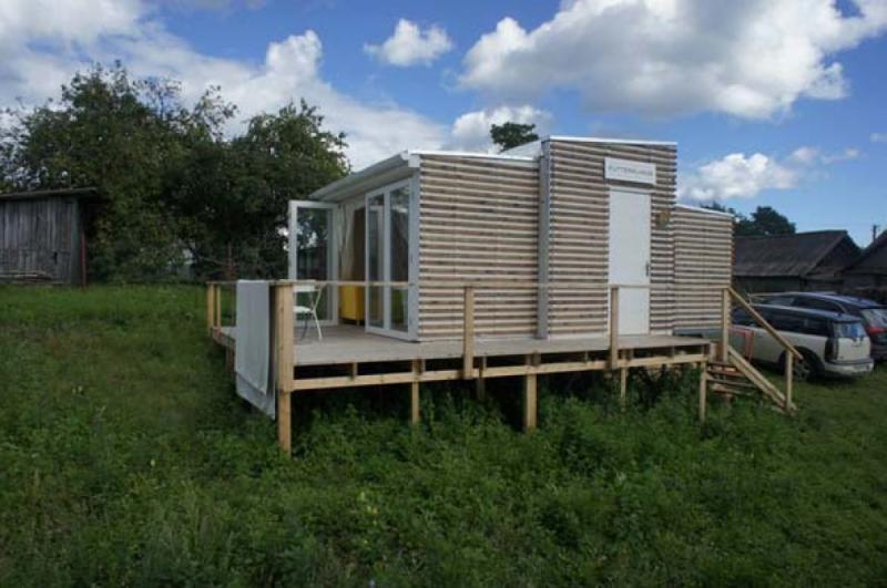 บ้านเรียบง่ายในชนบท ประหยัดพลังงาน เป็นมิตรกับสิ่งแวดล้อม