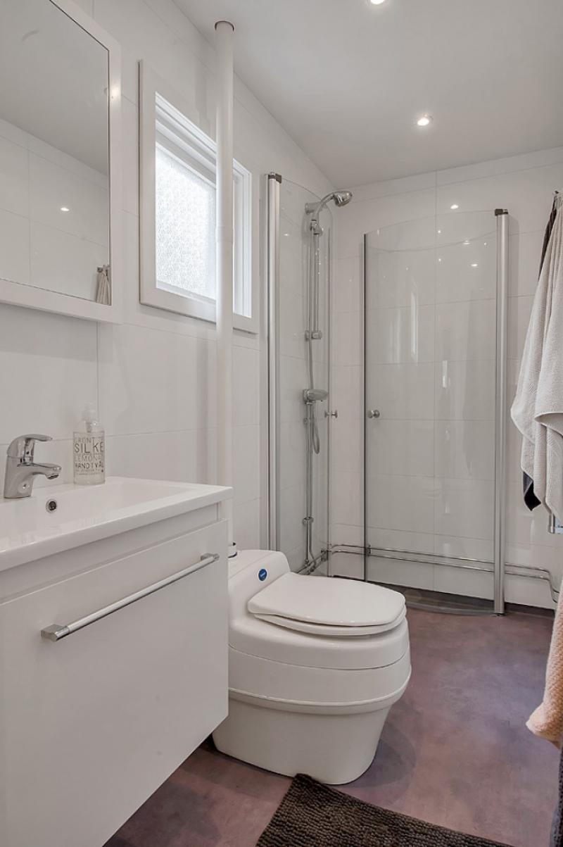 บ้านไม้ชั้นเดียว สไตล์คอทเทจ 57 ตารางเมตร ท่ามกลางชนบทในสวีเดน