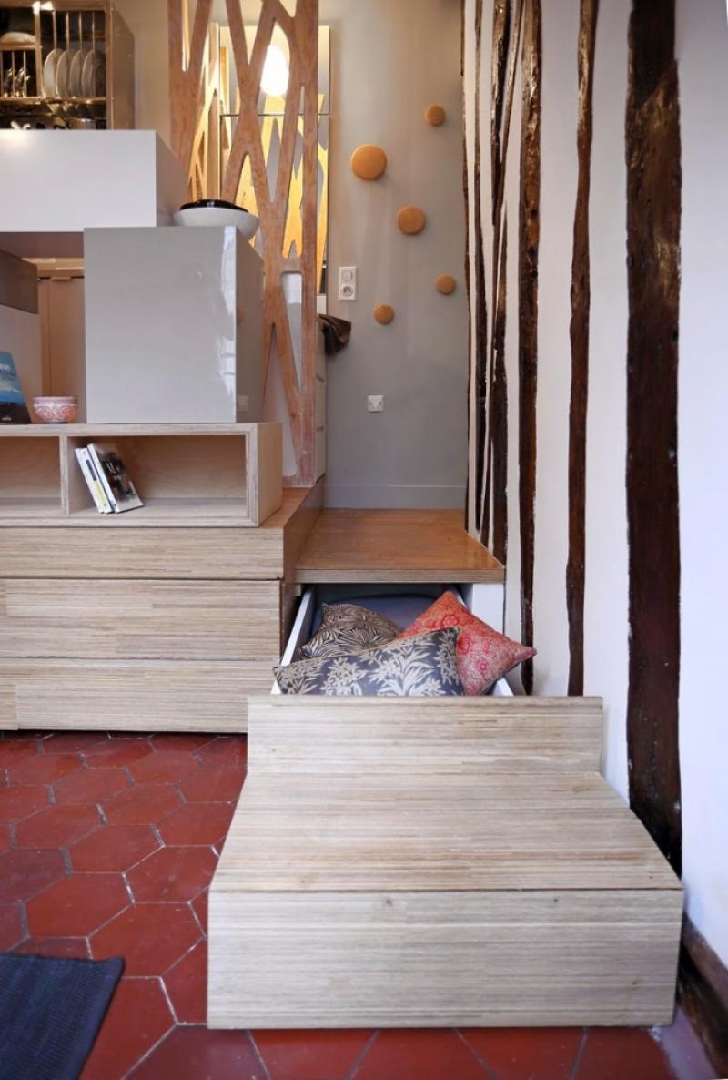 ห้องพักขนาดเล็ก 12 ตารางเมตร มินิสตูดิโอ | Homeest.Com