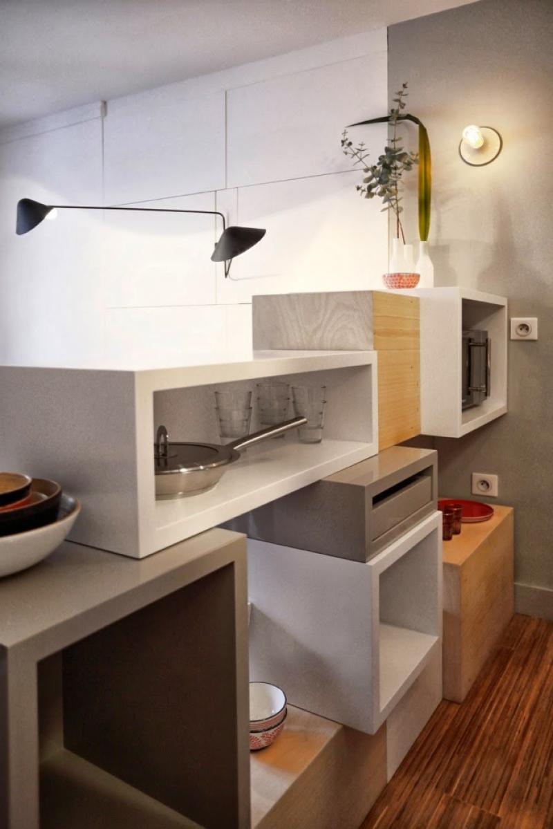 ห้องพักขนาดเล็ก 12 ตารางเมตร มินิสตูดิโอ