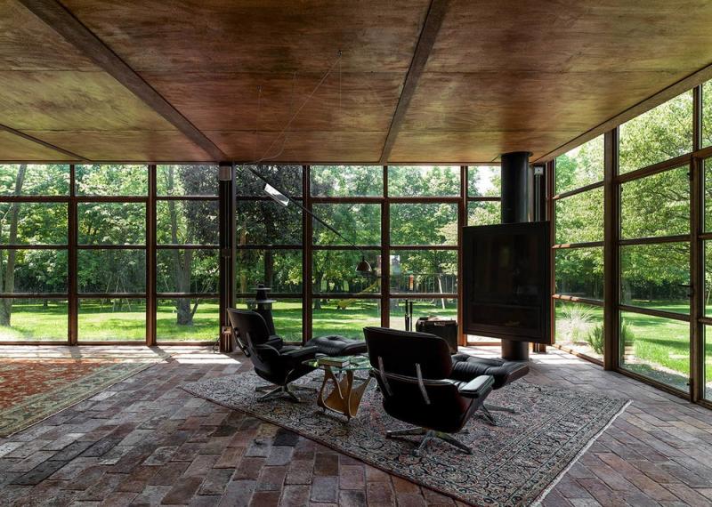 บ้านในชนบทห private villa ภูมิทัศน์ยังสวยงาม โอบล้อมไปด้วยสีเขียว