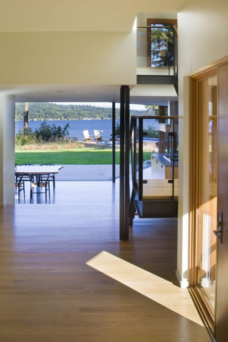 บ้านสวย ออกแบบสไตล์ร่วมสมัยในวอชิงตัน