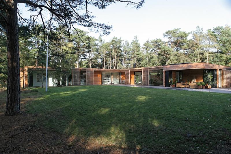 บ้านไม้ชั้นเดียว แบบโมเดิร์น ในสวีเดน